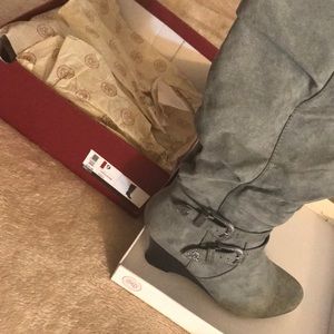 Limousine Grey boots
